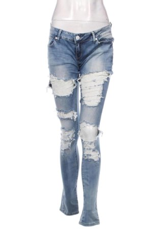 Blugi de femei Simply Chic, Mărime L, Culoare Albastru, Preț 68,24 Lei, #137312394