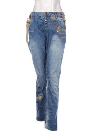Blugi de femei Desigual, Mărime XXL, Culoare Albastru, Preț 201,00 Lei, #137313952