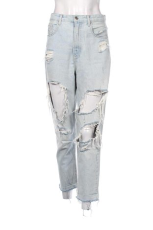 Blugi de femei Stradivarius, Mărime L, Culoare Albastru, Preț 68,24 Lei, #137314273