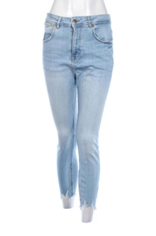 Blugi de femei Zara, Mărime L, Culoare Albastru, Preț 90,00 Lei, #137317676