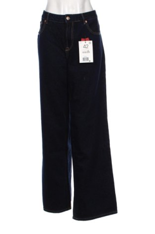 Damskie jeansy Stradivarius, Rozmiar XXL, Kolor Niebieski, Cena 114,31 zł, #137329253