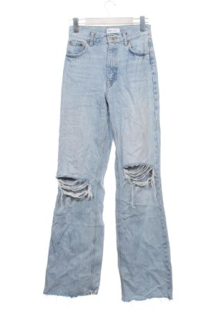 Blugi de femei Zara, Mărime XS, Culoare Albastru, Preț 75,99 Lei, #137196210