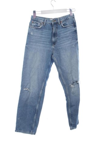 Blugi de femei Zara, Mărime XS, Culoare Albastru, Preț 72,46 Lei, #137245463
