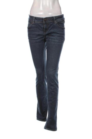 Blugi de femei Promod, Mărime L, Culoare Albastru, Preț 64,47 Lei, #137290405