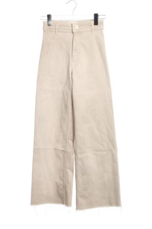 Blugi de femei Zara, Mărime XXS, Culoare Bej, Preț 86,00 Lei, #137297816