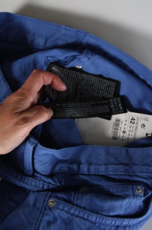 Blugi de femei Zara, Mărime L, Culoare Albastru, Preț 193,13 Lei, #137299857