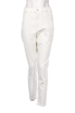 Дамски дънки H&M, Размер XXL, Цвят Екрю, Цена 25,00 €, #137306486