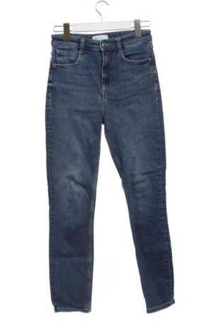 Blugi de femei Zara, Mărime XS, Culoare Albastru, Preț 73,49 Lei, #137319482