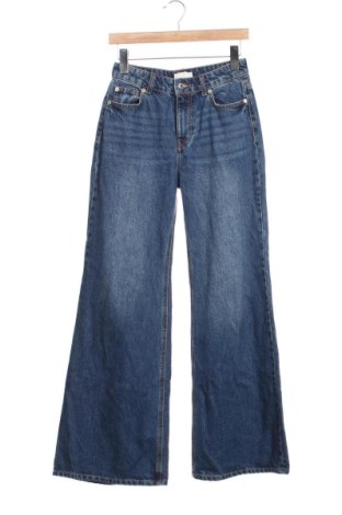 Blugi de femei H&M, Mărime XS, Culoare Albastru, Preț 86,11 Lei, #137320087