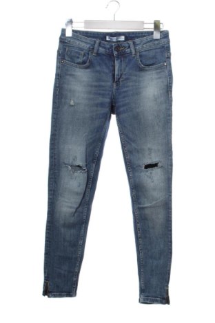 Blugi de femei Zara, Mărime M, Culoare Albastru, Preț 78,74 Lei, #137332537