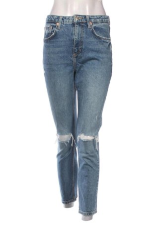 Damskie jeansy Zara, Rozmiar S, Kolor Niebieski, Cena 84,99 zł, #137036880
