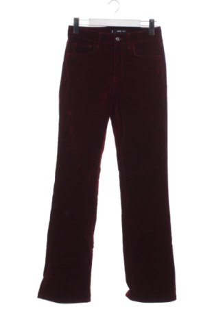 Pantaloni de velvet de femei Mango, Mărime S, Culoare Roșu, Preț 58,00 Lei, #137250312