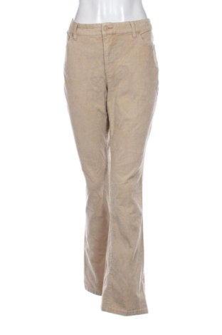Pantaloni de velvet de femei St John's Bay, Mărime XL, Culoare Bej, Preț 47,24 Lei, #137280446
