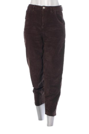 Pantaloni de velvet de femei Unbranded, Mărime S, Culoare Maro, Preț 41,99 Lei, #137302285