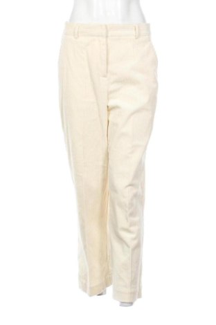 Pantaloni de velvet de femei Someday., Mărime S, Culoare Ecru, Preț 209,96 Lei, #137323032