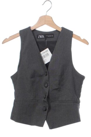 Vestă de femei Zara, Mărime S, Culoare Gri, Preț 104,00 Lei, #137279255