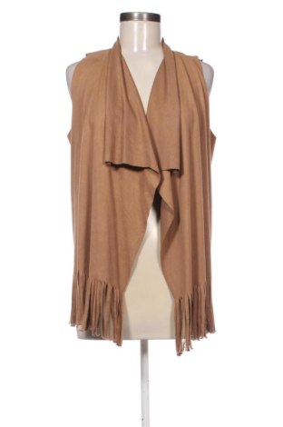 Vestă de femei Amisu, Mărime XS, Culoare Bej, Preț 62,57 Lei, #137294798
