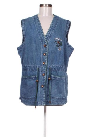 Vestă de femei Unbranded, Mărime XL, Culoare Albastru, Preț 94,48 Lei, #137298658