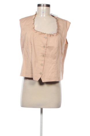 Vestă de femei Unbranded, Mărime XXL, Culoare Bej, Preț 65,05 Lei, #137302346