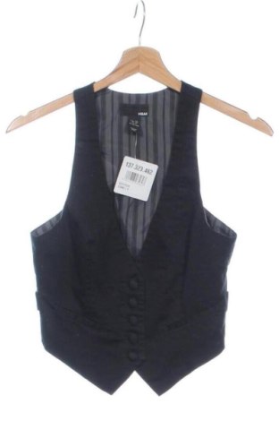 Дамски елек H&M, Размер XS, Цвят Черен, Цена 15,00 €, #137323462