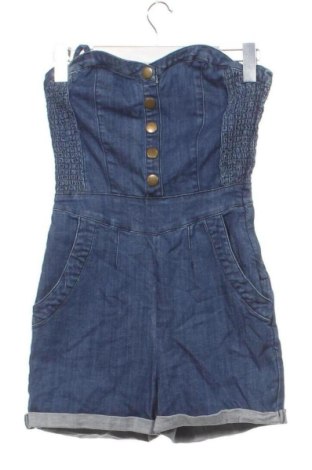 Дамски къс гащеризон H&M, Размер XS, Цвят Син, Цена 9,20 €, #137203696