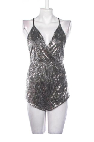 Salopetă scurtă de damă Unbranded, Mărime S, Culoare Argintiu, Preț 82,00 Lei, #137317082
