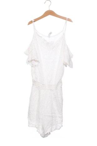 Salopetă scurtă de damă Amisu, Mărime XS, Culoare Alb, Preț 78,74 Lei, #137272994