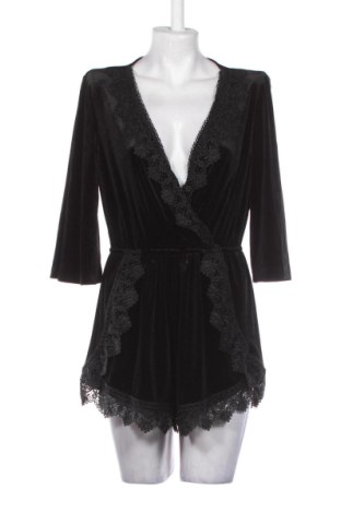 Salopetă scurtă de damă H&M, Mărime M, Culoare Negru, Preț 62,99 Lei, #137274300