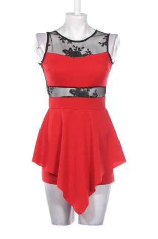 Salopetă scurtă de damă Unbranded, Mărime S, Culoare Roșu, Preț 196,32 Lei, #137214650