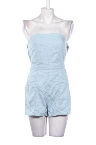 Salopetă scurtă de damă Bershka, Mărime S, Culoare Albastru, Preț 52,49 Lei, #137268743