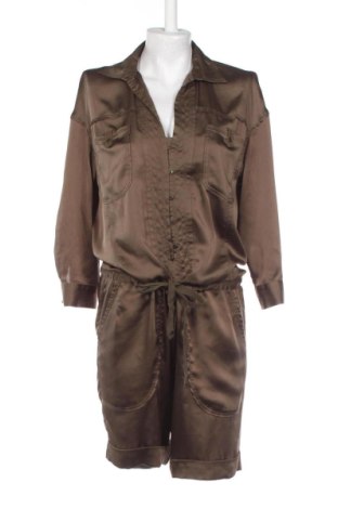 Salopetă scurtă de damă Zara, Mărime XL, Culoare Maro, Preț 99,73 Lei, #137277702