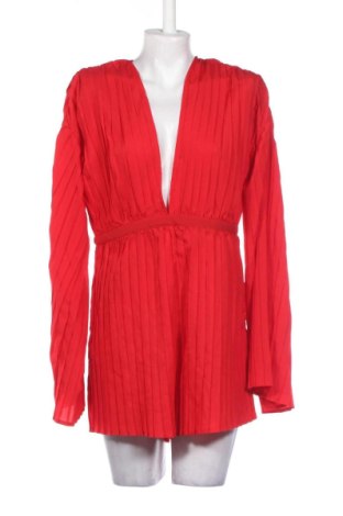 Salopetă scurtă de damă Pretty Little Thing, Mărime L, Culoare Roșu, Preț 85,00 Lei, #137301444