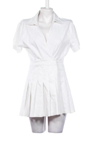 Дамски къс гащеризон Zara, Размер S, Цвят Бял, Цена 13,00 €, #137189180