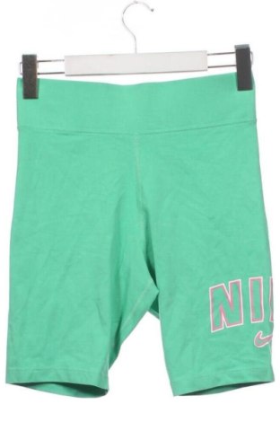 Pantaloni scurți de femei Nike, Mărime XS, Culoare Verde, Preț 106,99 Lei, #137174713