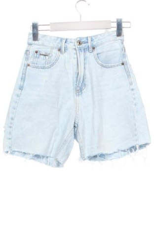 Pantaloni scurți de femei Stradivarius, Mărime XXS, Culoare Albastru, Preț 53,00 Lei, #137253886
