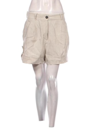 Pantaloni scurți de femei Massimo Dutti, Mărime M, Culoare Bej, Preț 120,73 Lei, #137272182