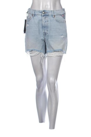 Pantaloni scurți de femei Replay, Mărime M, Culoare Albastru, Preț 369,99 Lei, #137275253