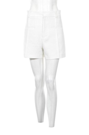 Pantaloni scurți de femei Zara, Mărime M, Culoare Alb, Preț 71,60 Lei, #137277807