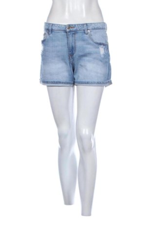 Pantaloni scurți de femei Pull&Bear, Mărime L, Culoare Albastru, Preț 57,74 Lei, #137280851