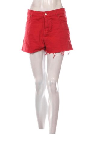 Pantaloni scurți de femei Pull&Bear, Mărime S, Culoare Roșu, Preț 57,74 Lei, #137290335