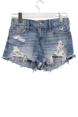 Pantaloni scurți de femei Hollister, Mărime S, Culoare Albastru, Preț 68,24 Lei, #137290619