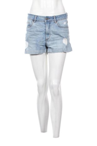 Pantaloni scurți de femei H&M, Mărime L, Culoare Albastru, Preț 78,74 Lei, #137294713