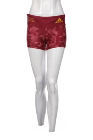 Pantaloni scurți de femei Adidas, Mărime S, Culoare Roșu, Preț 89,23 Lei, #137301040