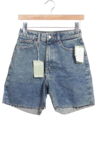 Pantaloni scurți de femei H&M, Mărime XS, Culoare Albastru, Preț 78,74 Lei, #137317782