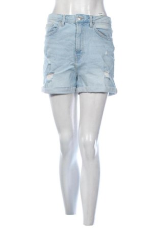 Pantaloni scurți de femei Sinsay, Mărime M, Culoare Albastru, Preț 48,66 Lei, #137318136