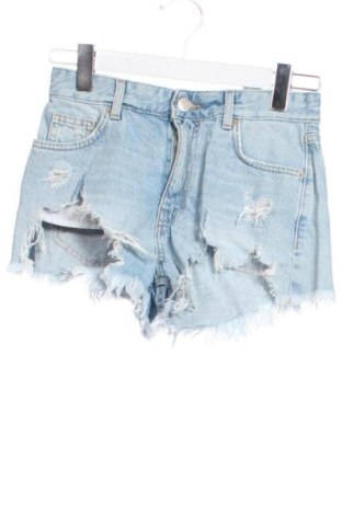 Pantaloni scurți de femei Pull&Bear, Mărime XS, Culoare Albastru, Preț 86,99 Lei, #137318405