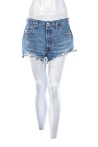 Pantaloni scurți de femei Levi's, Mărime L, Culoare Albastru, Preț 133,99 Lei, #137319258