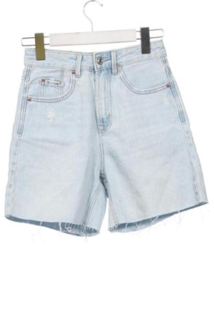 Pantaloni scurți de femei Stradivarius, Mărime XXS, Culoare Albastru, Preț 52,49 Lei, #137320843