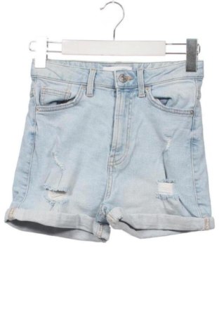 Pantaloni scurți de femei Sinsay, Mărime XS, Culoare Albastru, Preț 42,05 Lei, #137276361