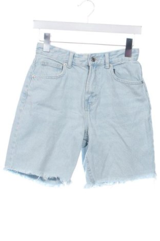 Дамски къс панталон Bershka, Размер XS, Цвят Син, Цена 9,00 €, #137227791